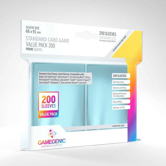 UNIT Gamegenic Value Pack Standard Sleeves (200 ct.)