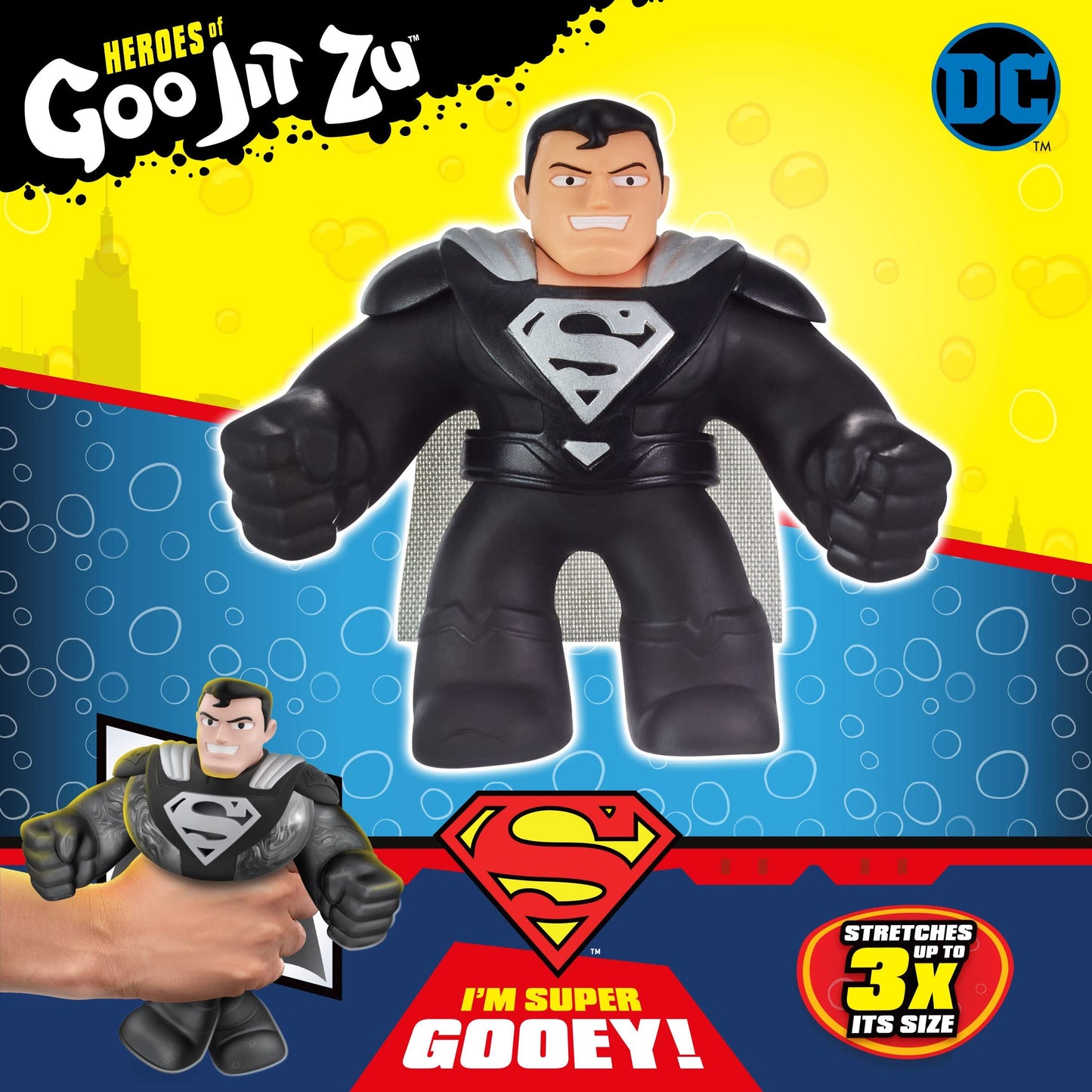 Heroes of Goo Jit Zu - DC Superheroes - Kryptonian Steel Superman /Toys