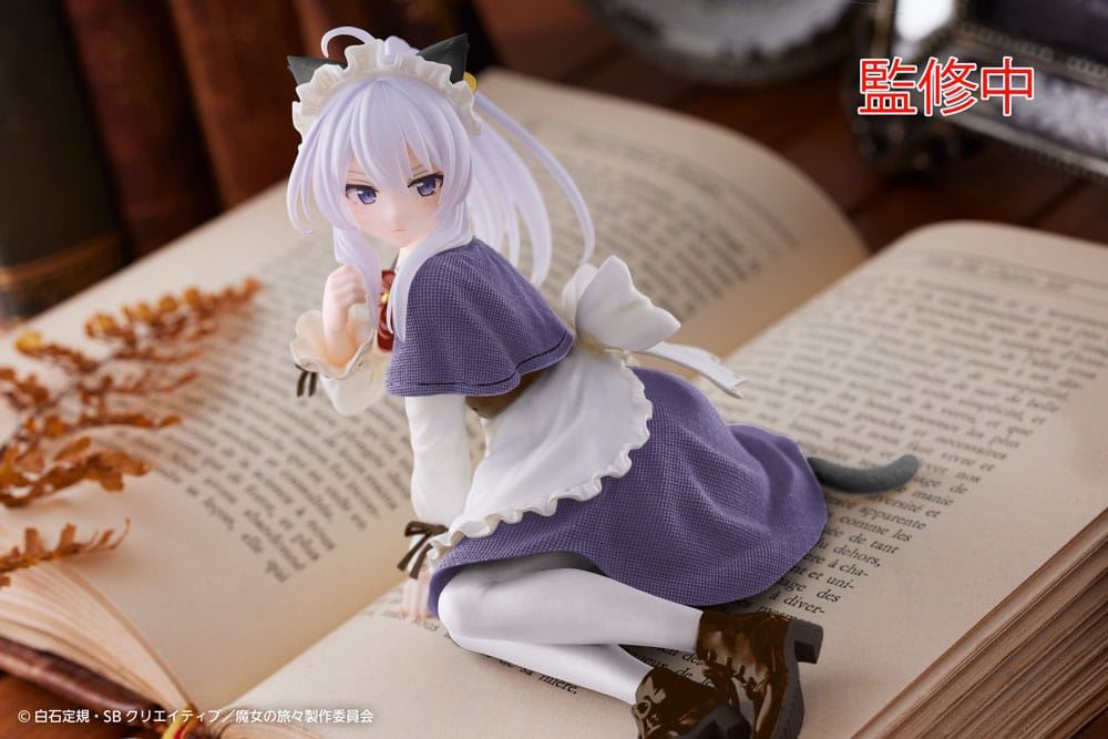 Wandering Witch: The Journey of Elaina PVC Statue Elaina Cat Maid Ver. Renewal E