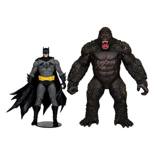 DC Justice League Monsterverse DC Multiverse Action Figures 2-Pack Batman & Kong