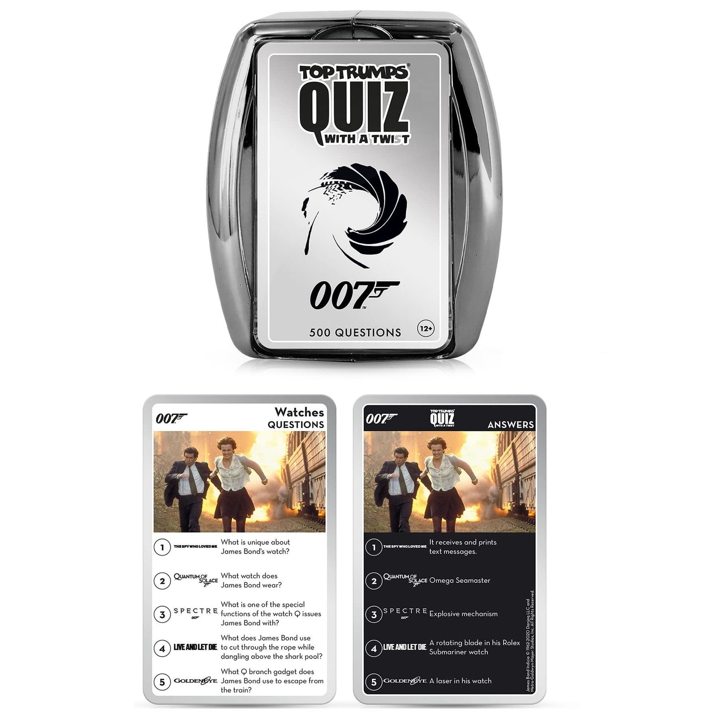 Top Trumps Quiz  James Bond 007(deleted)  /Toys