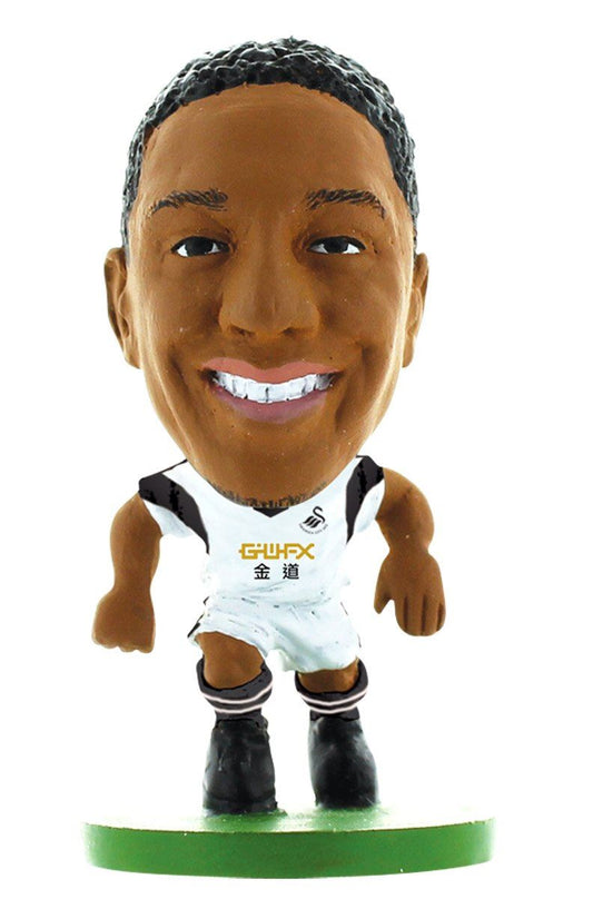 SoccerStarz - Swansea Jonathan de Guzman - Home  Kit (2014 version)