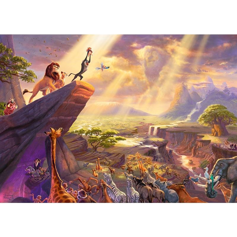 Thomas Kinkade: Disney The Lion King (1000pc)