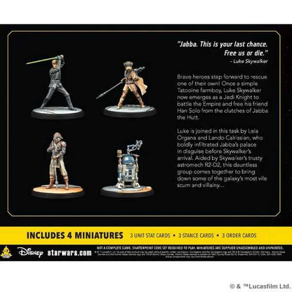 Fearless and Inventive (Jedi Luke Skywalker Squad Pack) - Star Wars: Shatterpoin