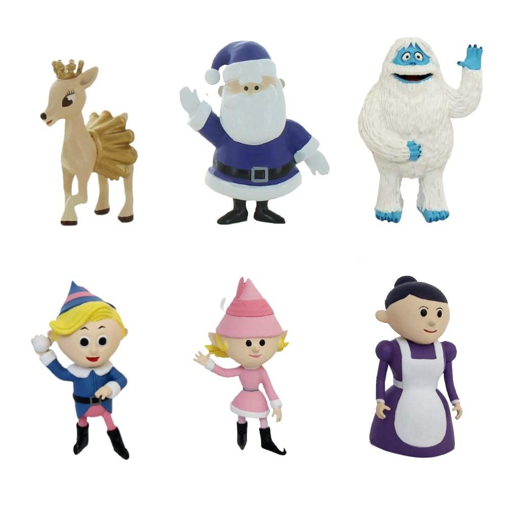 TEAM Rudolph Reindeer Stocking Foilbag 18 piece CDU (series 1.5) / Toys