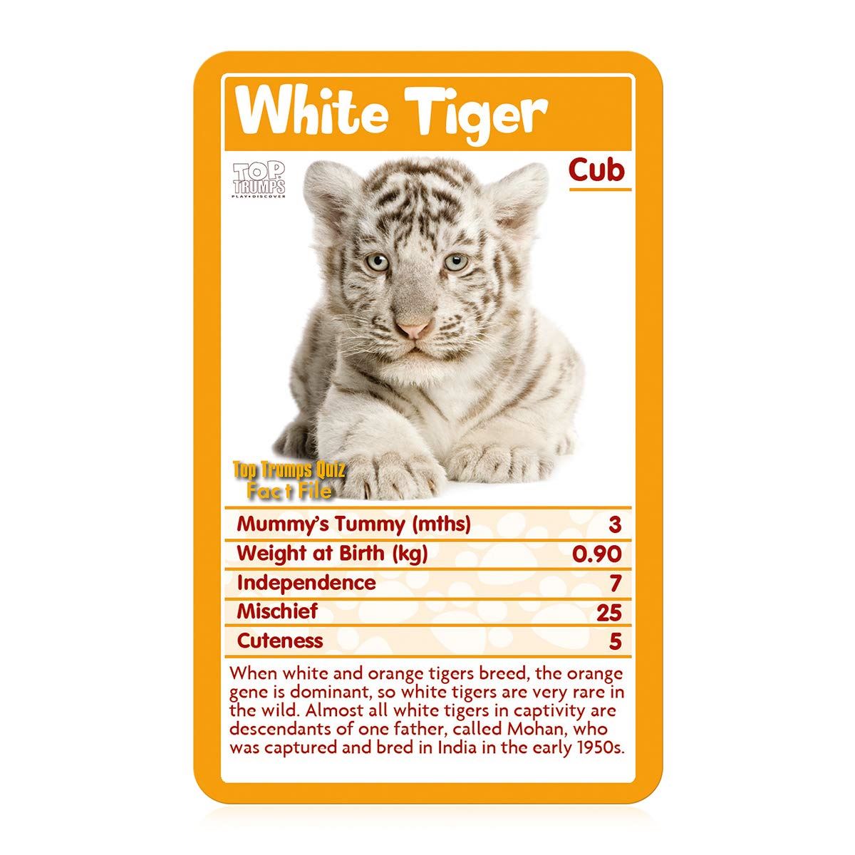 Baby Animals Top Trumps Card Game