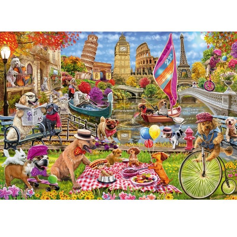 Steve Sundram: Dog Mania (1000pc)
