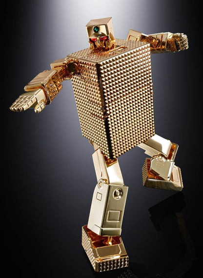 Golden Warrior Gold Lightan Soul of Chogokin Diecast Action Figure GX-32SP Gold