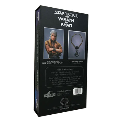 Star Trek II: The Wrath of Khan Replica 1/1 Khan's Necklace Limited Edition 28 x