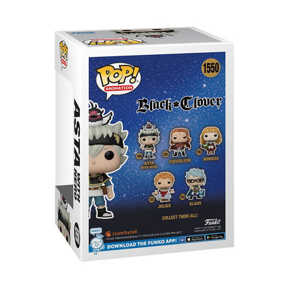 Black Clover POP! Animation Vinyl Figure Asta w/Nero 9 cm