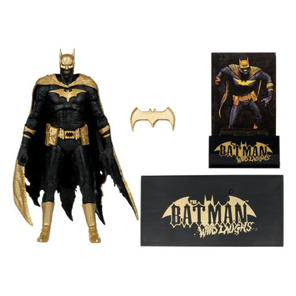 DC Multiverse Batman of Earth-22 Infected Dark Metal Knightmare Gold Label 18cm