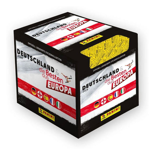 DFB Deutschland 2024 die Besten aus Europa Sticker Collection Display 50 German