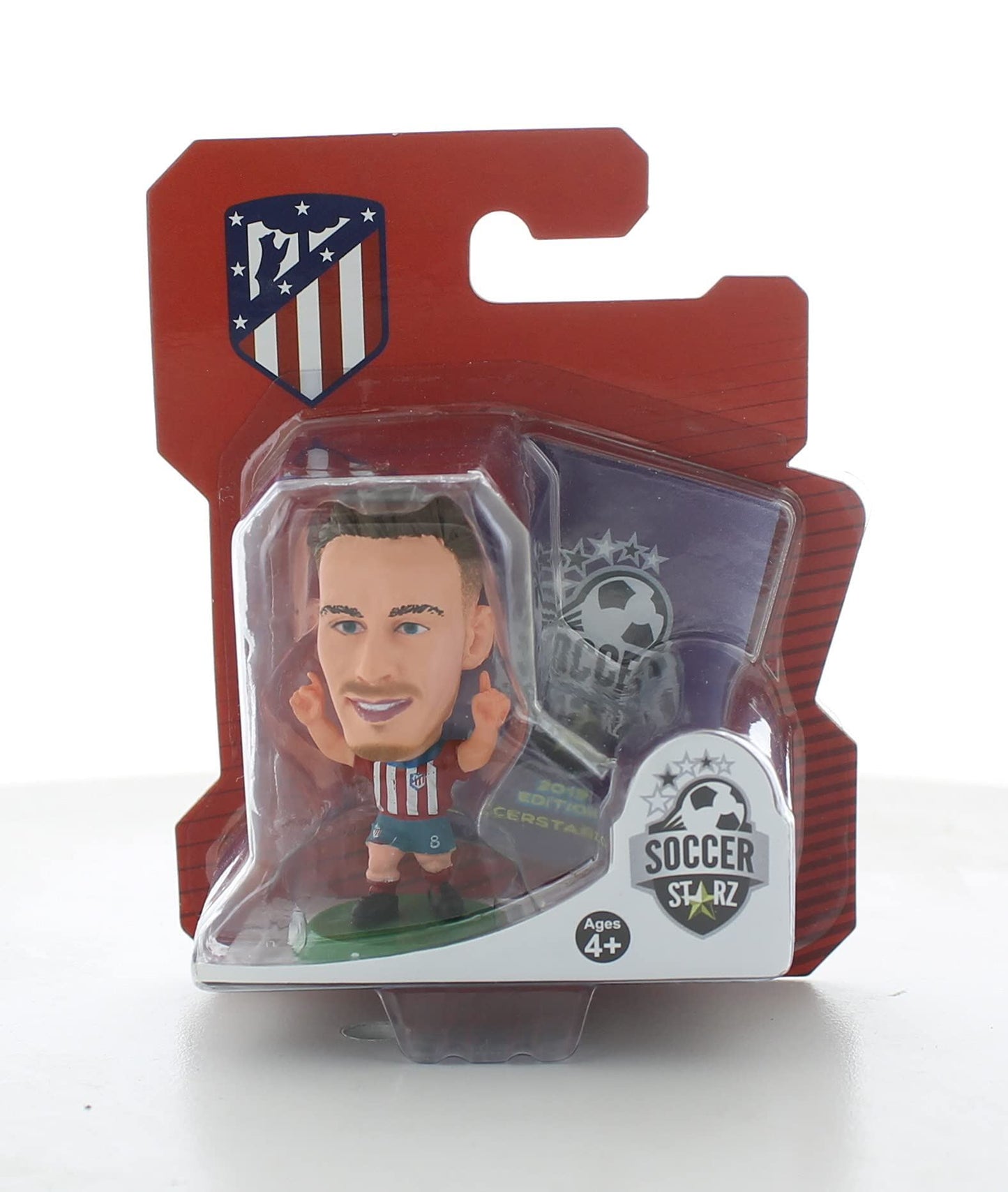 Soccerstarz - Atletico Madrid Saul Niguez - Home Kit (Classic)