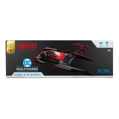 Batman Beyond DC Multiverse Action Figure with Vehicle Batman & The Batmobile (G