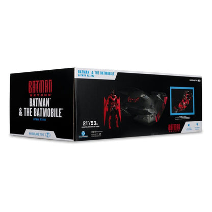 Batman Beyond DC Multiverse Action Figure with Vehicle Batman & The Batmobile (G