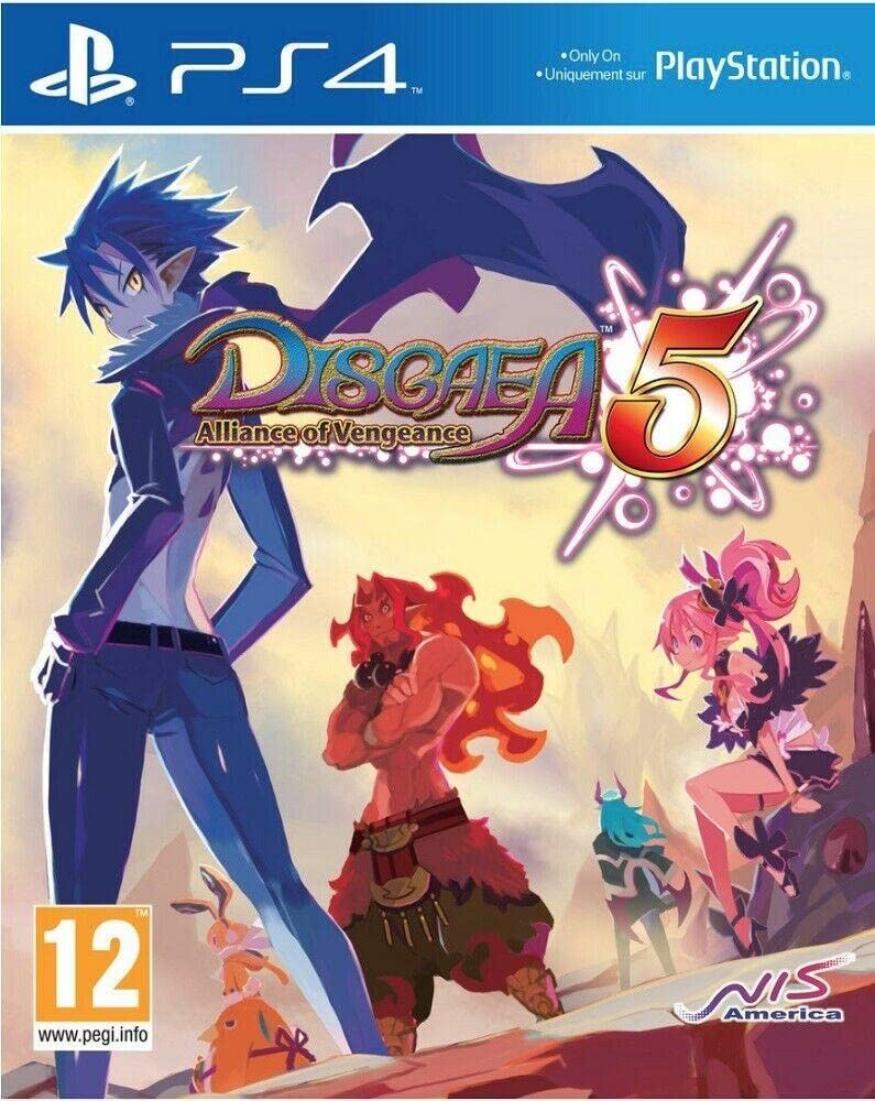 Disgaea 5: Alliance of Vengeance /PS4 *New & Sealed*