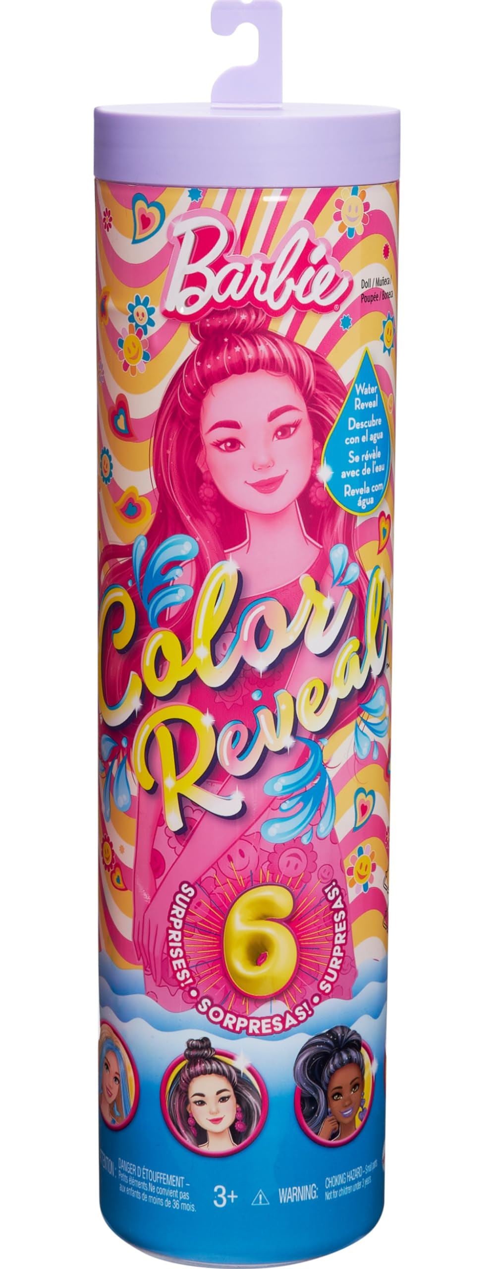 Barbie - Colour Reveal Groovy Series /Toys