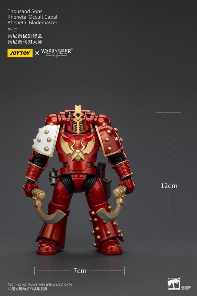 Warhammer The Horus Heresy Action Figure 1/18 Thousand Sons Khenetai Occult Caba