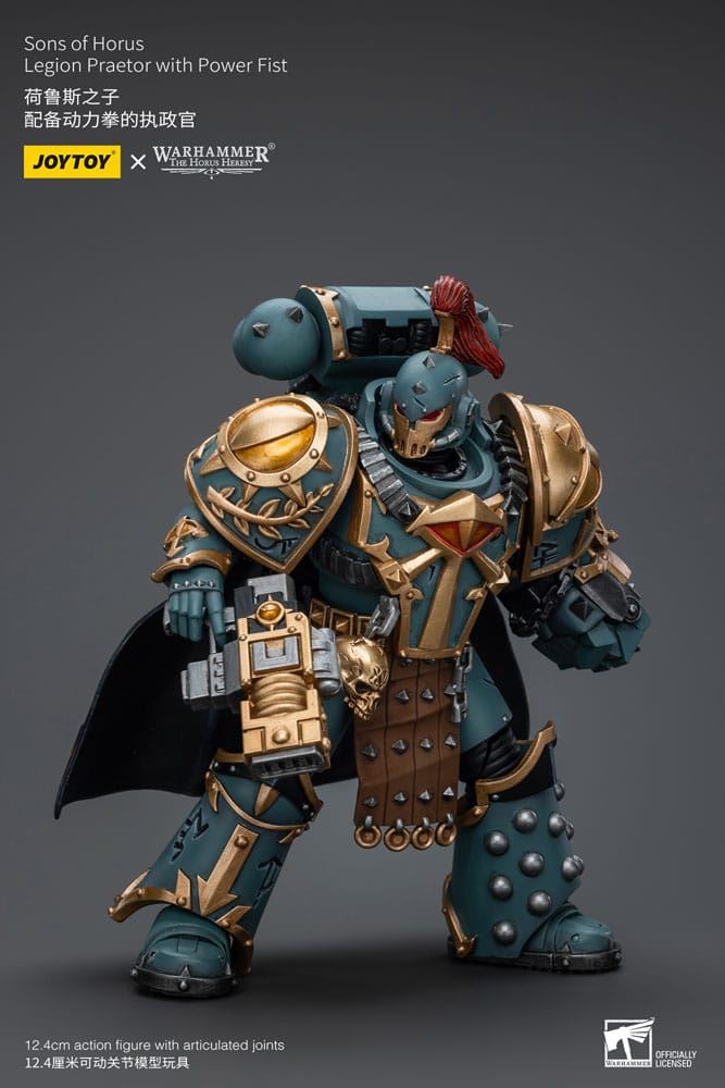Warhammer The Horus Heresy Action Figure 1/18 Legion Praetor With Power Fist 12
