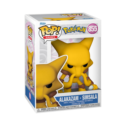 Pokemon POP! Games Vinyl Figure Alakazam (EMEA) 9 cm