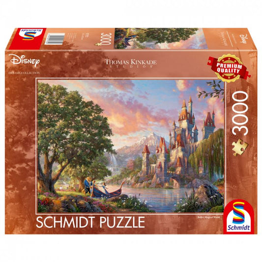 Thomas Kinkade: Disney Belle's Magical World (3000pc)