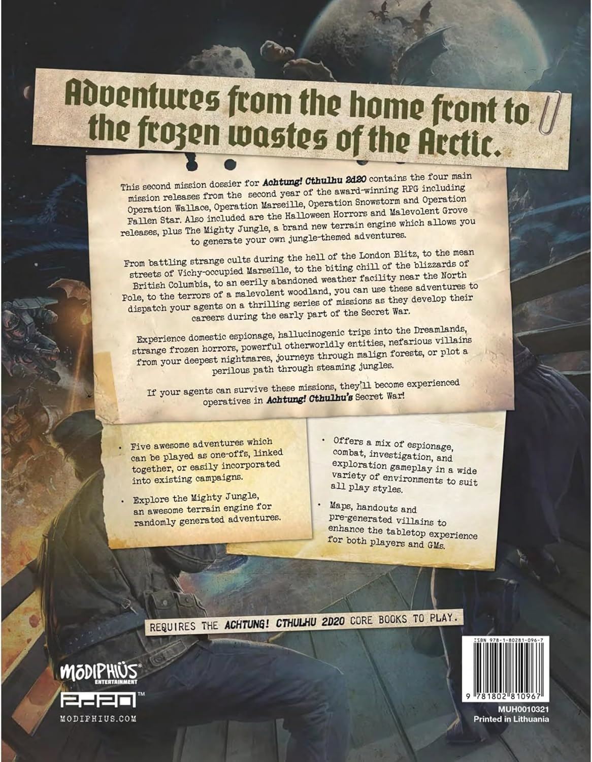 Achtung! Cthulhu RPG: The Dark Beyond
