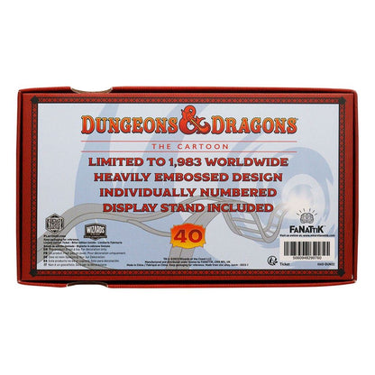 Dungeons & Dragons The Cartoon Replica 40th Anniversary Rollercoaster Ticket Lim