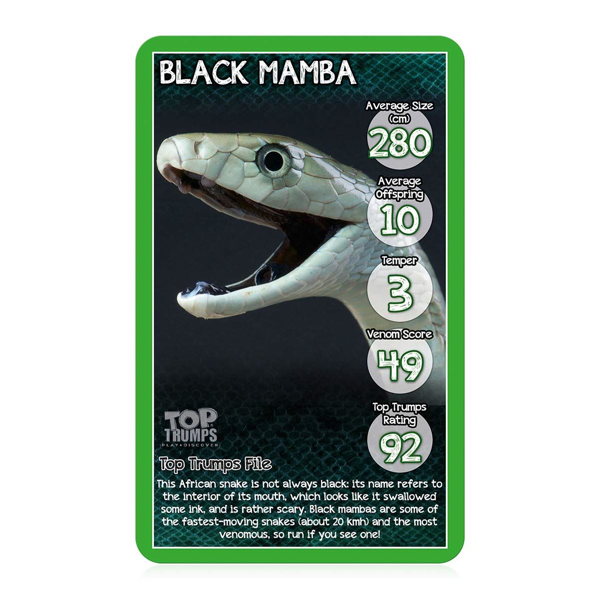 Top Trumps Classics Snakes /Toys