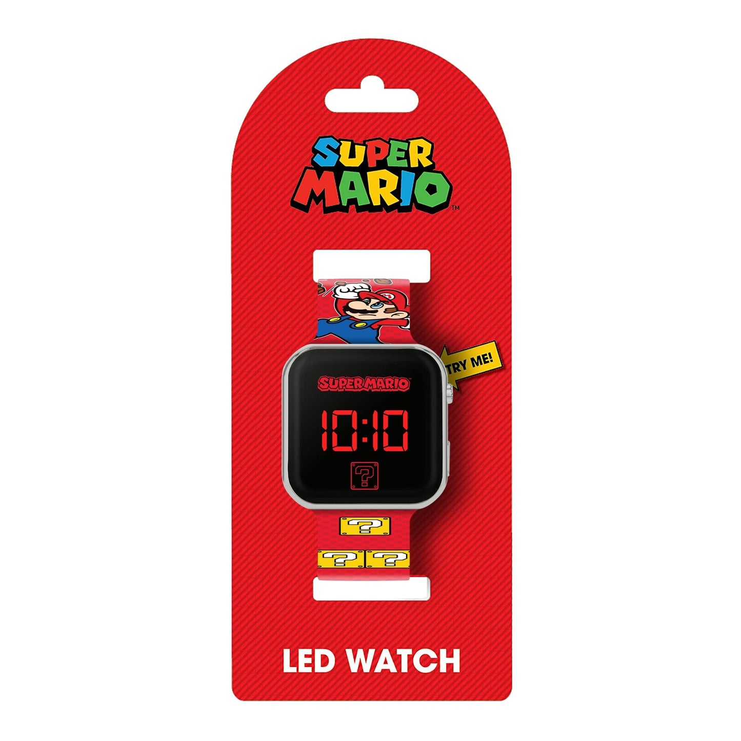 Peers Hardy LED Watch -  Super Mario /Merchandise
