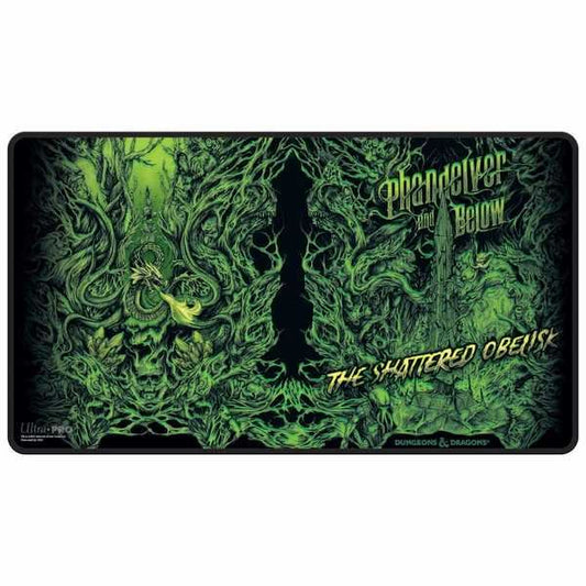 Phandelver Campaign Black Stitched Playmat Featuring: Alternate Cover Artwork: D