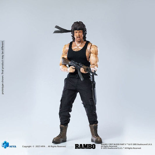 First Blood II Exquisite Super Series 1/12 First Blood II John Rambo 16 cm