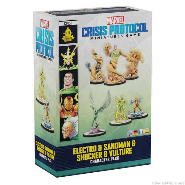 Marvel: Crisis Protocol ? Electro & Sandman & Shocker & Vulture