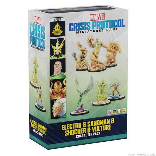 Marvel: Crisis Protocol ? Electro & Sandman & Shocker & Vulture