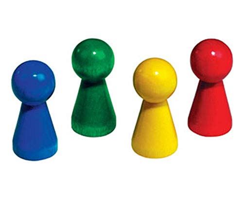 Betzold - 1870 Giant Wooden Cone Set Blue (20-Piece) /Toys