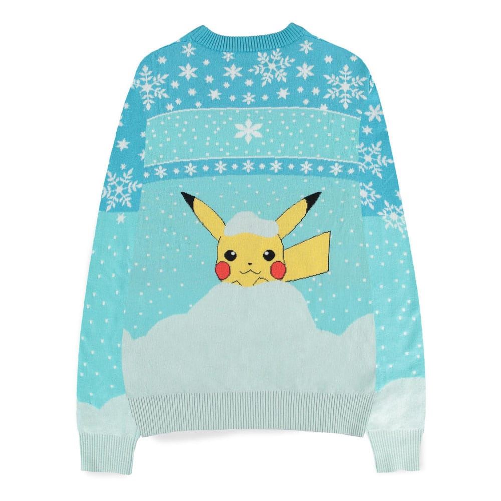 Pok?mon Sweatshirt Christmas Jumper Snow Size S