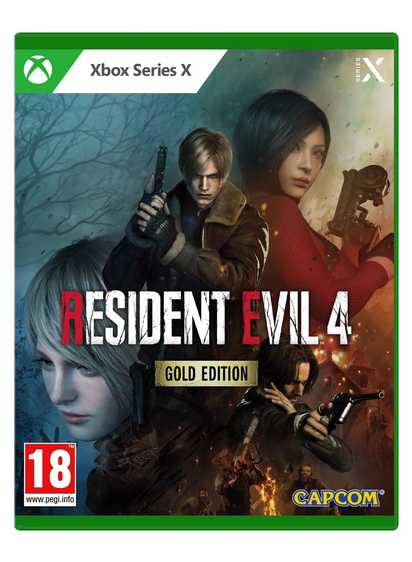 Resident Evil 4 Remake Gold Ed Microsoft Xbox SX *New & Sealed*