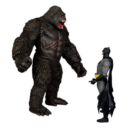 DC Justice League Monsterverse DC Multiverse Action Figures 2-Pack Batman & Kong