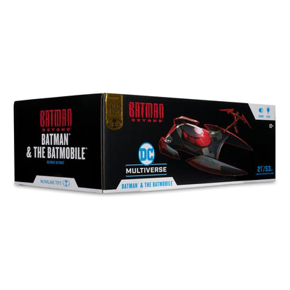 Batman Beyond DC Multiverse Action Figure with Vehicle Batman & The Batmobile (G