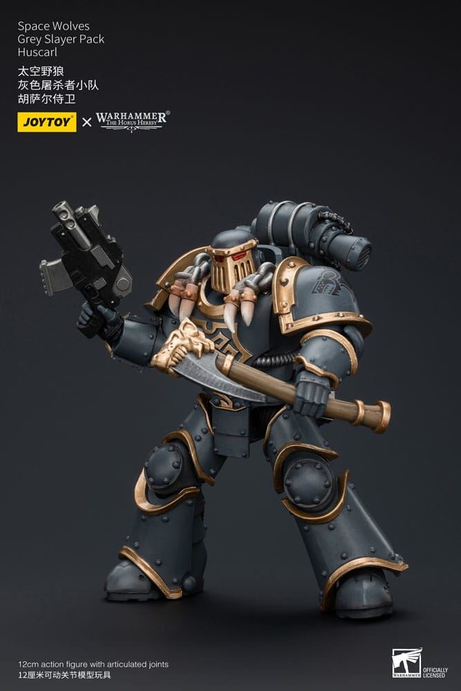 Warhammer The Horus Heresy Action Figure 1/18 Space Wolves Grey Slayer Pack Husc