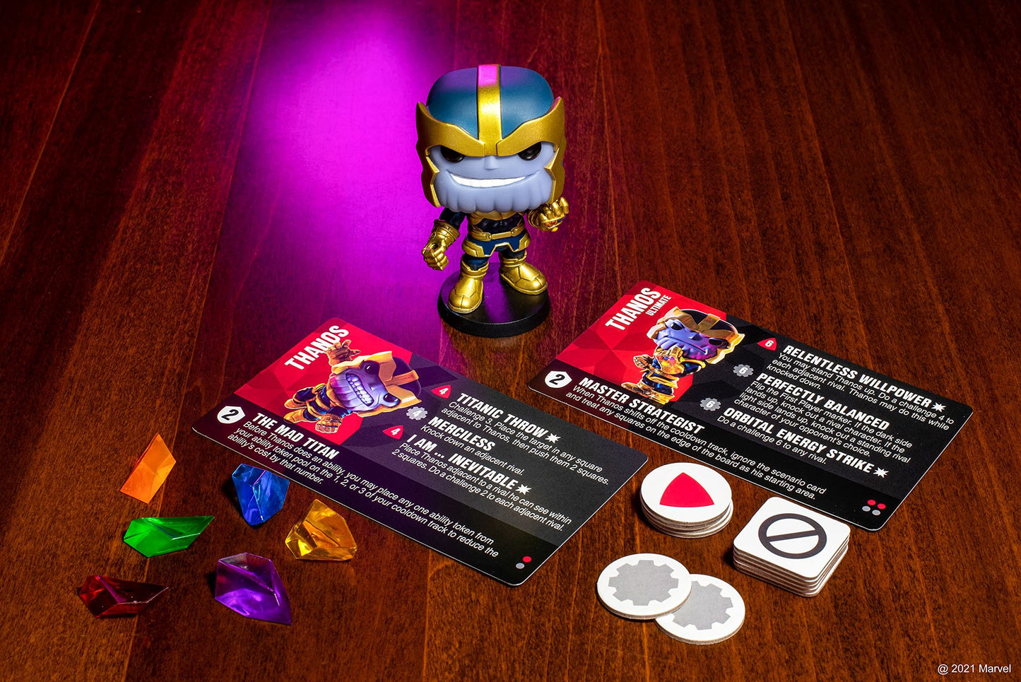 Funko - Funkoverse: Strategy Game (Marvel Thanos 1PK) POP! /Figures