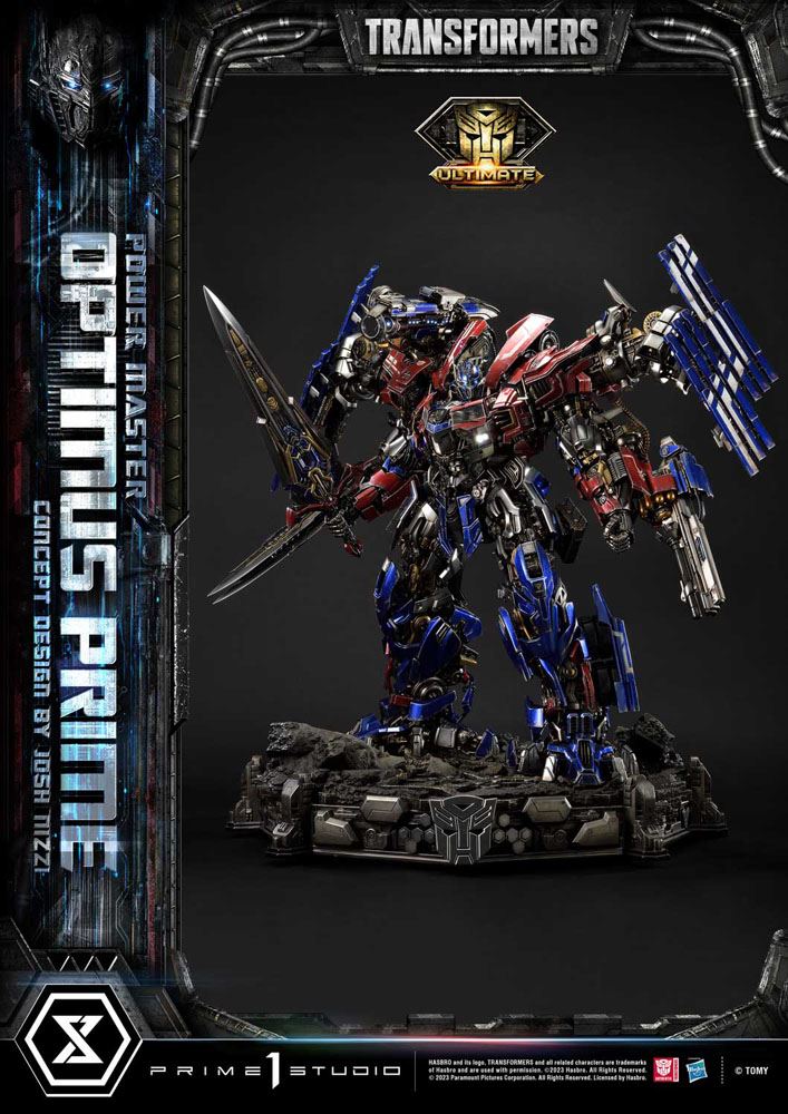 Transformers Museum Masterline Statue Powermaster Optimus Prime Concept by Josh