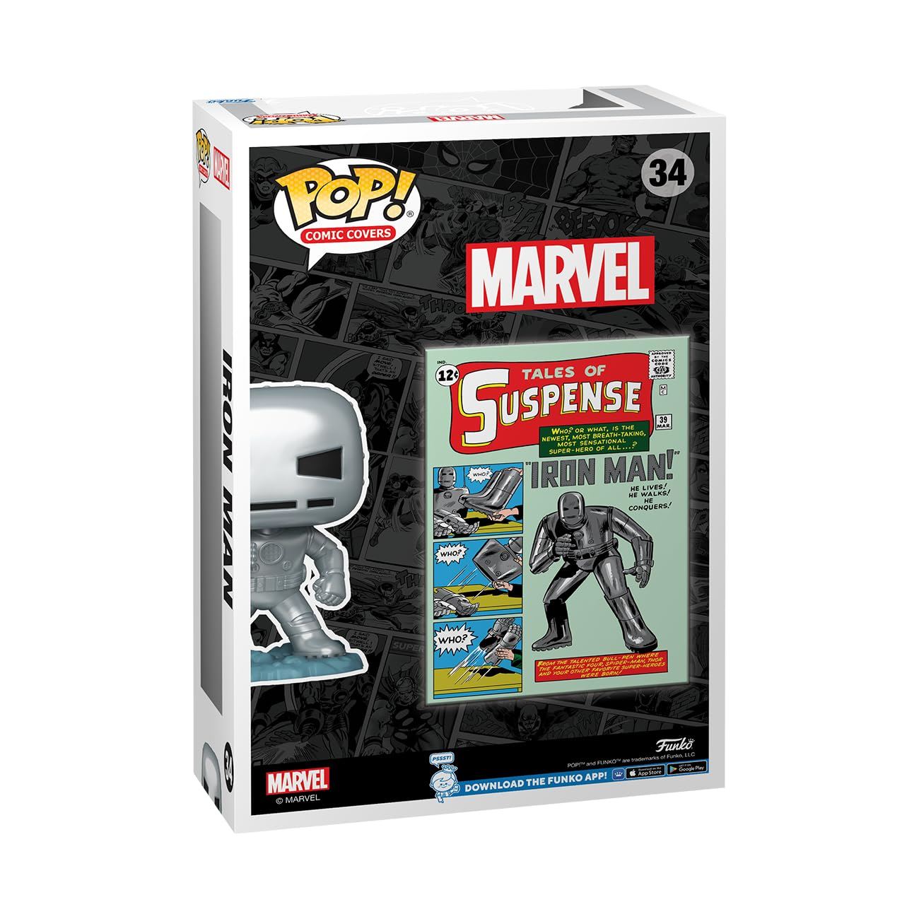 Marvel POP! Comic Cover Vinyl Figure Tales of Suspense #39 9 cm