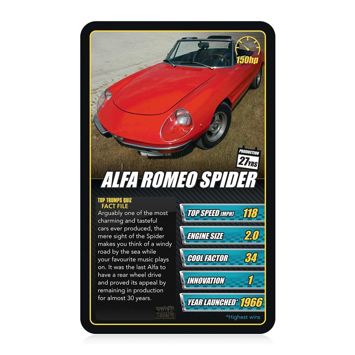 Top Trumps Classics Sports Cars  /Toys