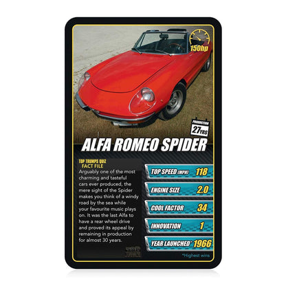 Top Trumps Classics Sports Cars  /Toys