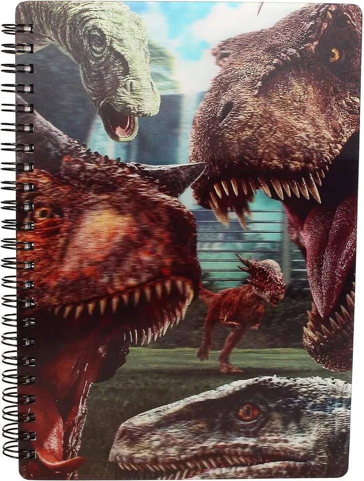 Jurassic World Notebook with 3D-Effect Selfie