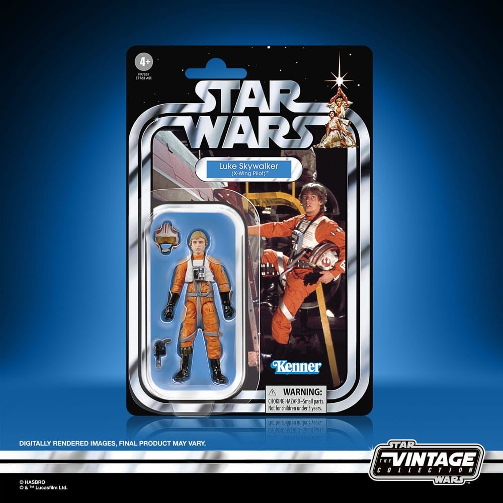 Star Wars Episode IV Vintage Collection Figure Luke Skywalker X-Wing Pilot 10cm