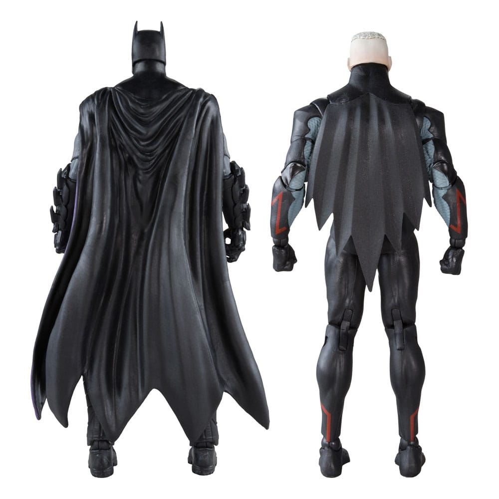 DC Collector Figures Pack of 2 Omega Unmasked & Batman Bloody)(Gold Label 18cm