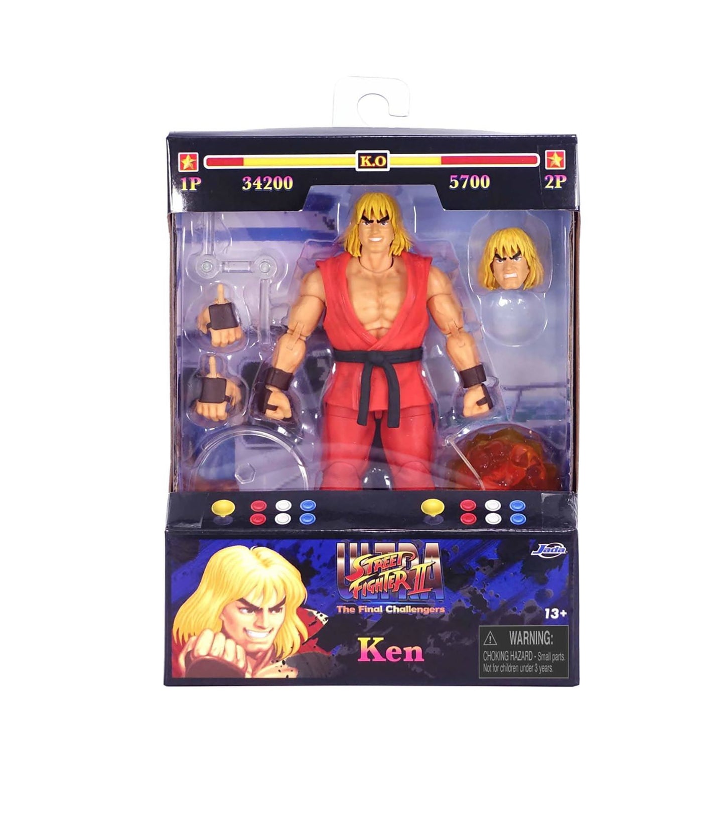 Ultra Street Fighter II: The Final Challengers Action Figure 1/12 Ken 15 cm