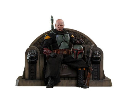 Star Wars: The Mandalorian Action Figure 1/6 Boba Fett Repaint Armor and Throne
