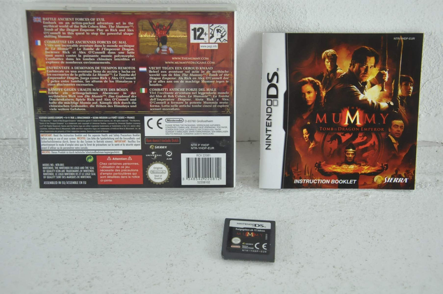 Mummy: Tomb of the Dragon Emperor (DELETED TITLE) /NDS *New & Sealed*
